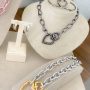 Colar Choker Elos Finos Pingente Coração Banhado em Ródio Negro