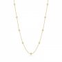 Colar Choker 35 cm Tiffany Banhado em Ouro