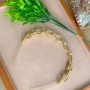 Tiara Elos G Banhado em Ouro