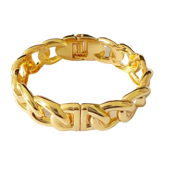 Bracelete Elos G Banhado em Ouro
