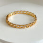 Bracelete Elos M Banhado em Ouro