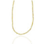 Colar Choker Quartzo Azul Mesclado Coleção Verão Colors Banhado em Ouro