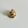 Piercing Fileiras G Lisas Banhado em Ouro