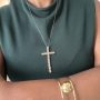 Bracelete Vazado Bola Aberto Banhado em Ouro