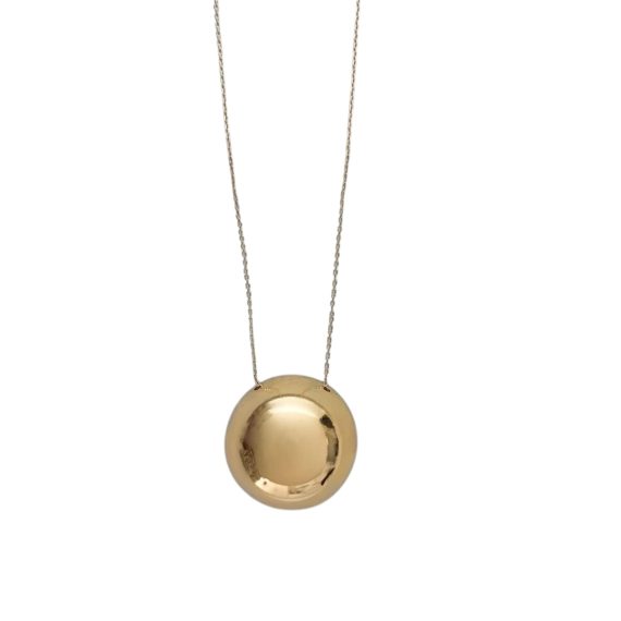 Colar Bola G Lisa Coleção Mykonos Banhado em Ouro